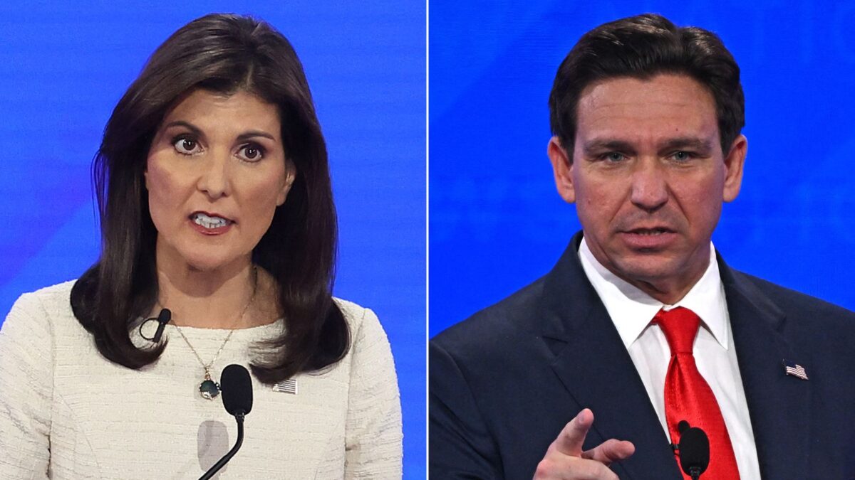 2024 GOP Campaign: Haley and DeSantis Face Off in First Head-to-Head Debate