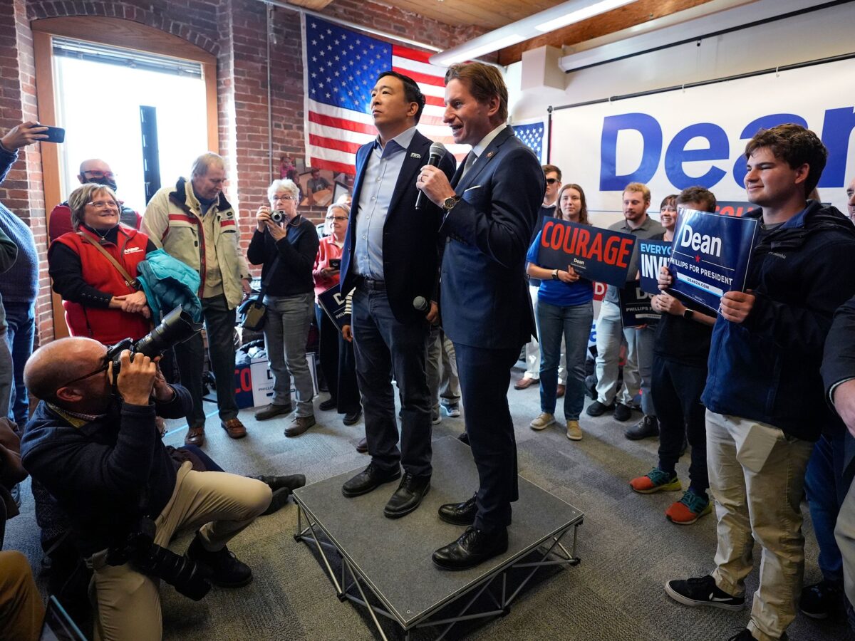 Andrew Yang Throws Weight Behind Dean Phillips' Presidential Bid