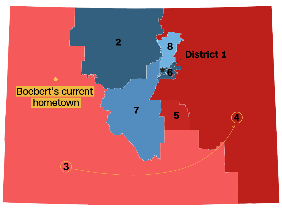 Boebert's Strategic District Switch: A Potential Lifeline for Her Political Future