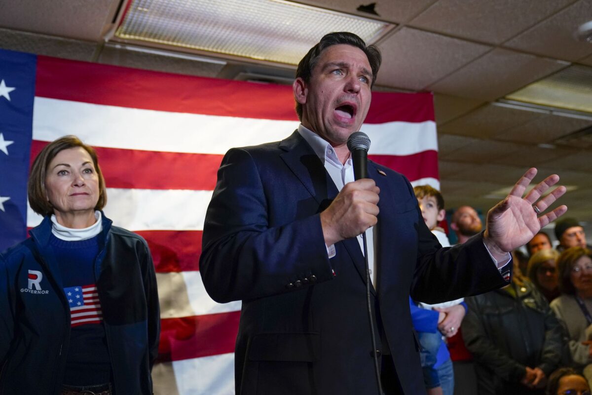 Florida Governor Ron DeSantis Undeterred by Iowa Poll Results