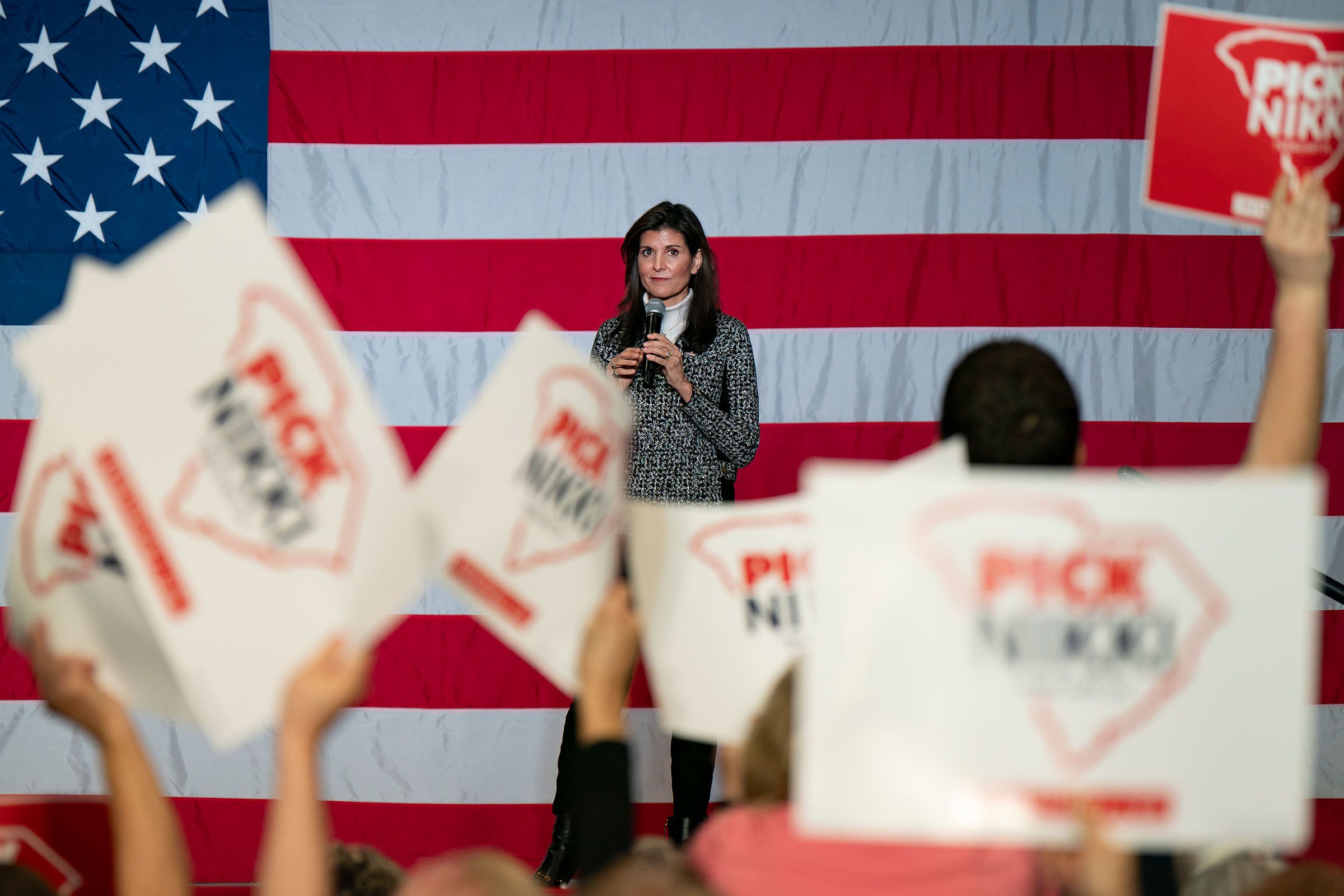 Presidential Candidate Nikki Haley Outlines Response to Jordan Drone Attack