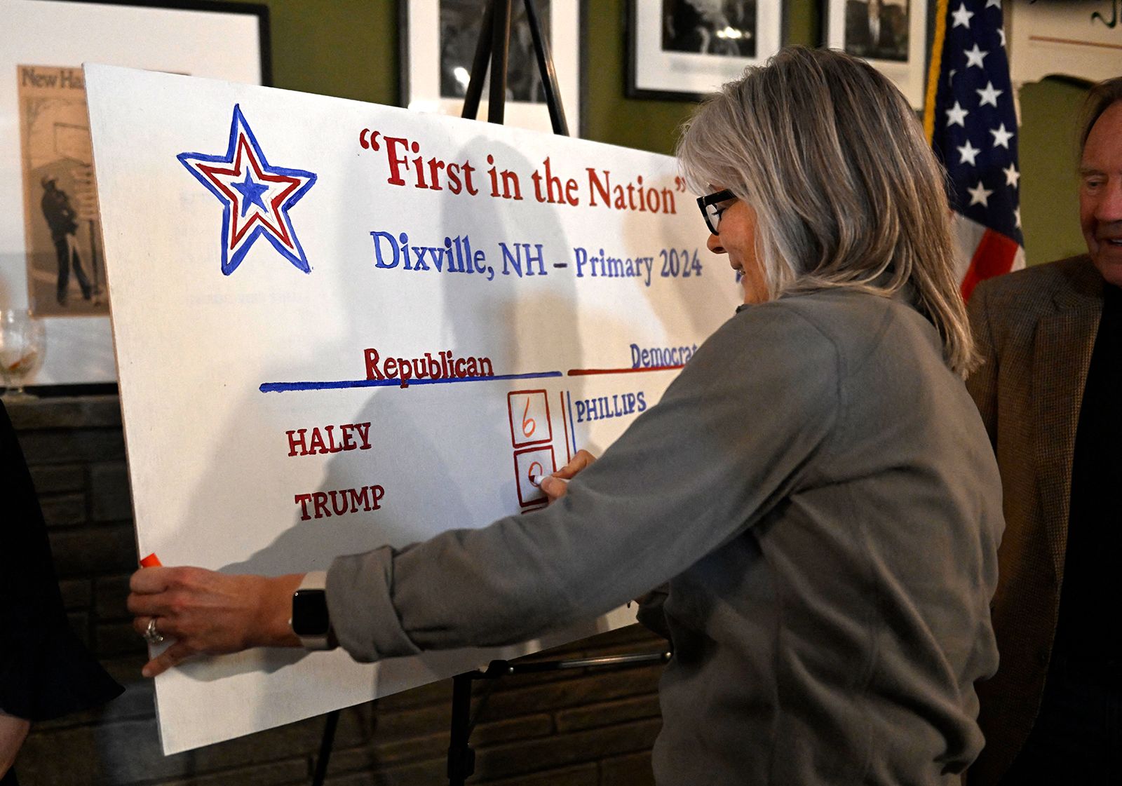 Former South Carolina Governor Nikki Haley Wins First Votes in New Hampshire Primary