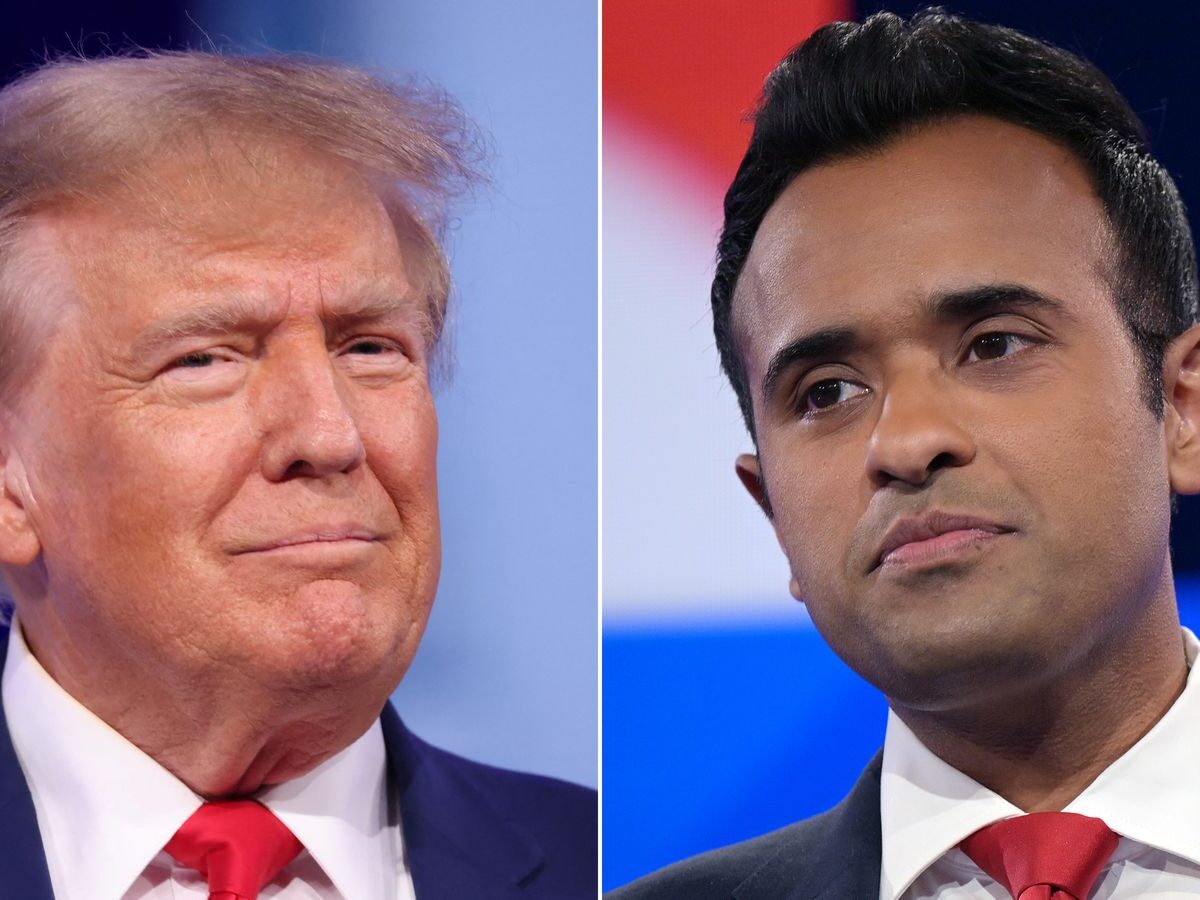 Trump Fires First Salvo at GOP Rival Ramaswamy