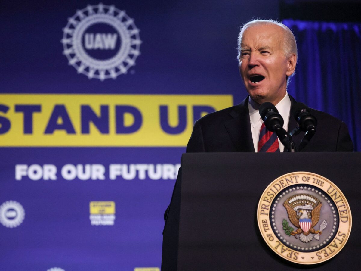 United Auto Workers Union Backs Biden for Second Term