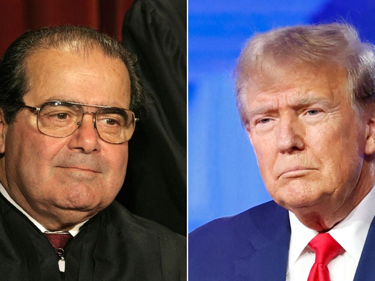 Liberal Advocates Cite Late Justice Scalia in Bid to Bar Trump from Future Presidency