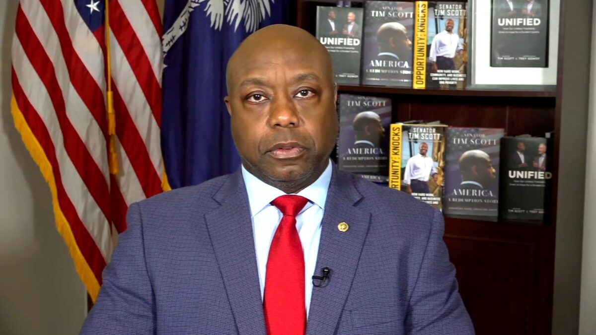 Sen. Tim Scott Evades Question on Certifying 2020 Election Results