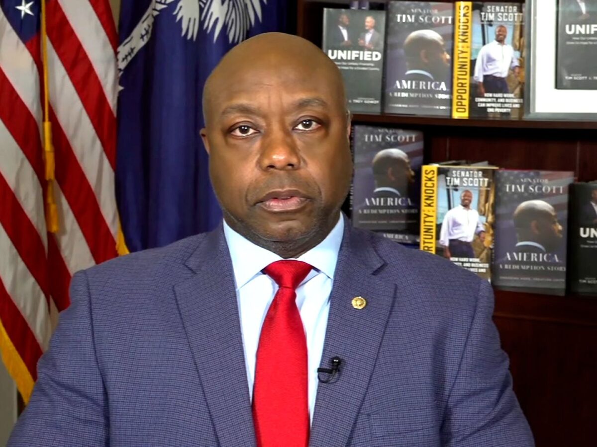 Sen. Tim Scott Evades Question on Certifying 2020 Election Results