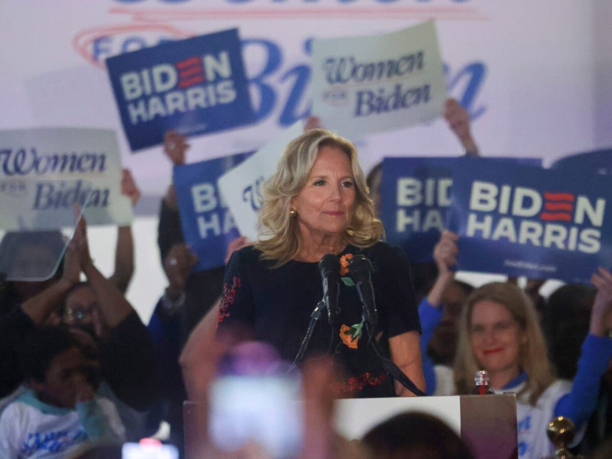 First Lady Dr. Jill Biden Amplifies Her Role in President's Reelection Campaign