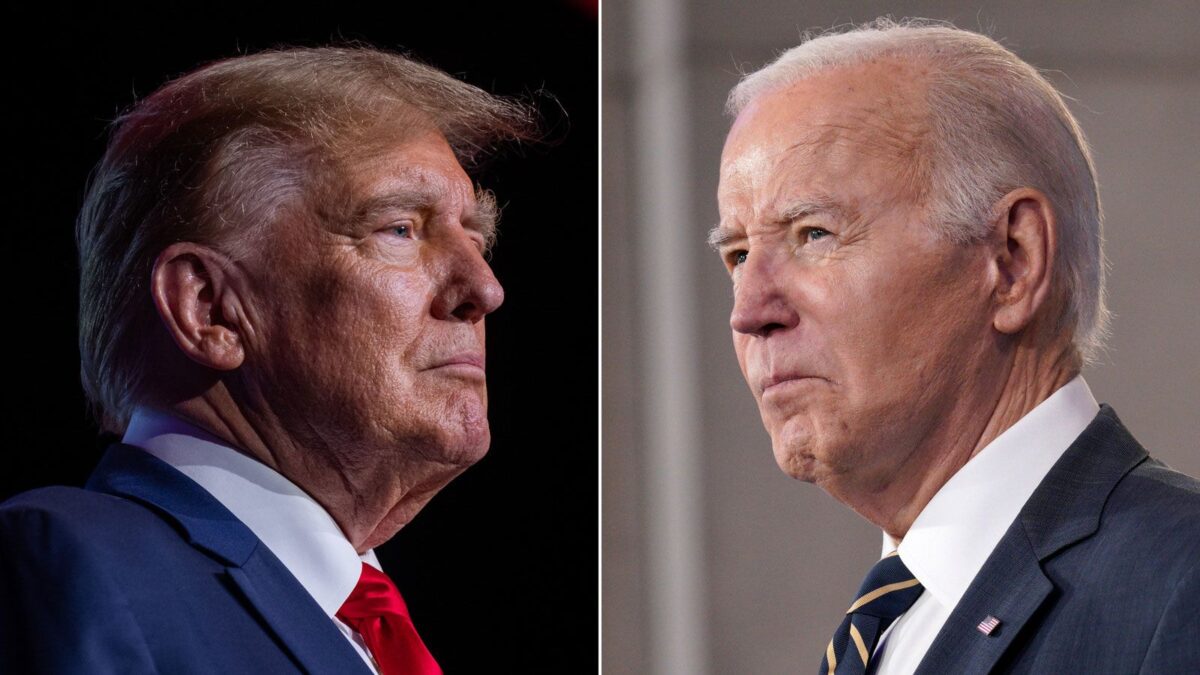 Political Showdown: Trump and Biden's Race to November