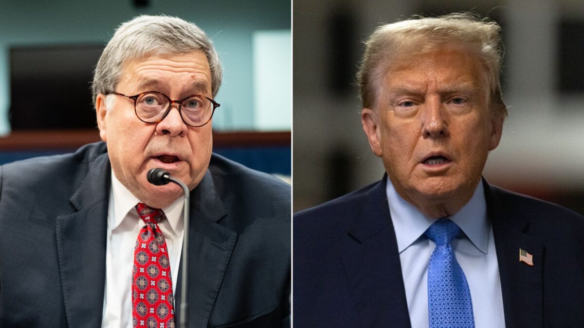 Former AG Barr Would Choose Trump Over Biden in 2024 Despite Past Criticisms