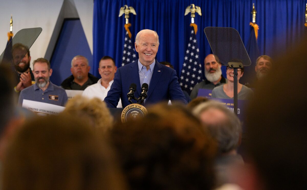 Biden Dominates Airwaves