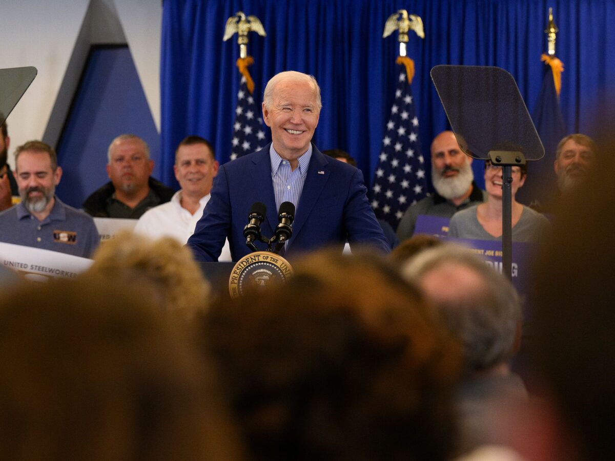 Biden Dominates Airwaves